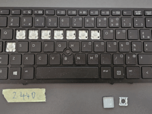 Tipkovnica prijenosnog računala za HP EliteBook 840 G1 G2, 850 G1 G2, ZBook 14 G1/G2, 15u G2 | 6037BOO85805 | UK raspored | Individualni ključ