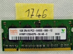 Ram memorija za prijenosno računalo HYMP112S64CP6-Y5 1GB DDR2 - poboljšajte performanse vašeg prijenosnog računala!
