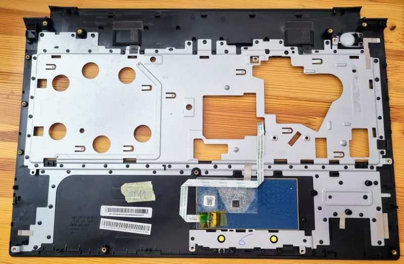 Lenovo B50-45 B50 E1 15,6" oslonac za dlanove s dodirnom podlogom AP14K000930 AMD PREKIDAČ NAPAJANJA - Slika 2