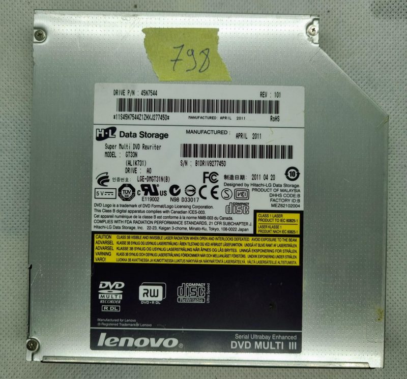 Lenovo DVD Multi III - ThinkPad T/W Series optički pogon - GT33N