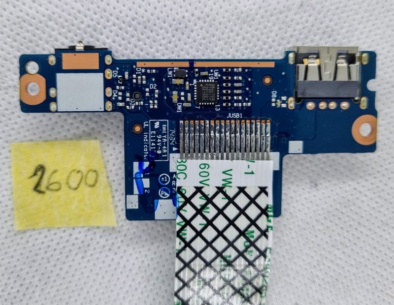 Lenovo G50-70 Z50-75 prijenosno računalo USB priključak ploča čitača audio kartica NBX0001AH00