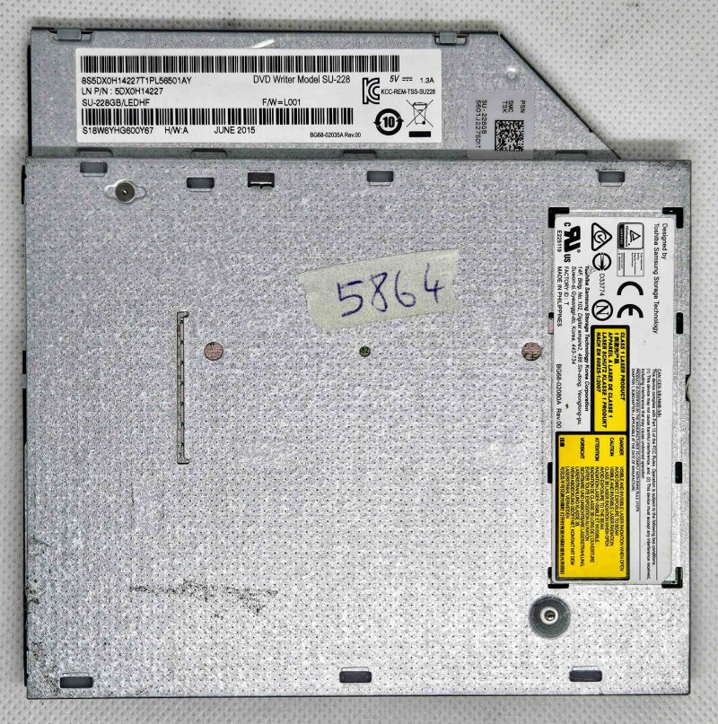 Lenovo IdeaPad 300-15ISK 80Q7 DVD RW pogon SU-228 – originalni dio za prijenosno računalo