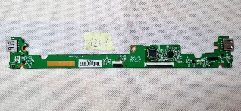 Lenovo MIIX 320-10ICR 10.1 priključna USB ploča za prijenosno računalo 3007-00449 BH5668_V1P5A