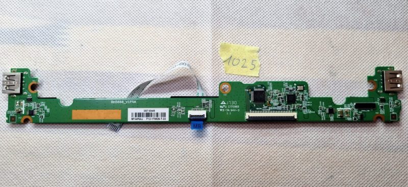 Lenovo MIIX 320-10ICR 10.1" USB docking ploča za prijenosno računalo 3007-00449 BH5668_V1P5A