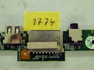 Lenovo S20-30 USB čitač SD kartica audio priključak utičnica za slušalice ploča BH5290C