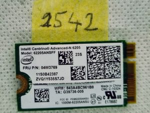 Lenovo THINKPAD X1 Carbon 1. generacije WLAN Map Wifi kartica 04W3769