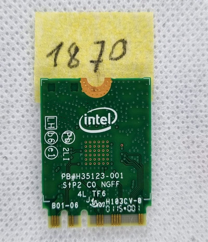 Lenovo WLAN WiFi kartica 3. generacije 00JT464 - originalna zamjena!