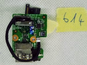 Lenovo ThinkPad 14'' T460P Originalna USB ploča za prijenosno računalo wCable NS-A612 DC02C008B00