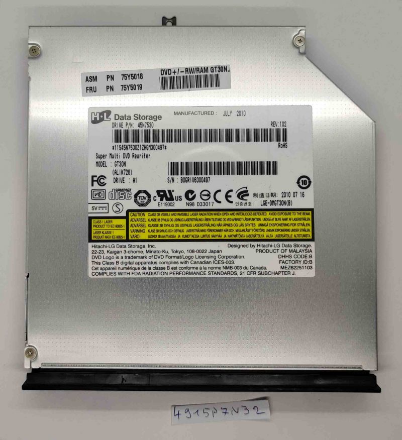 Zamjena za Lenovo ThinkPad Edge 15 0301-DFG DVD SATA pogon 75Y5018 75Y5019