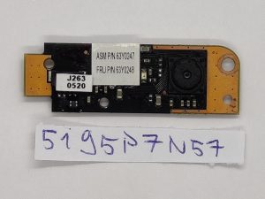 Ploča kamere za web kameru Lenovo ThinkPad L430 L530 T530 X230 - 63Y024863Y025063Y0249
