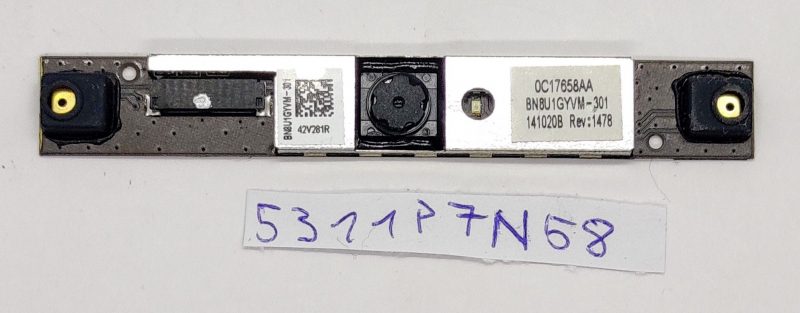 Lenovo ThinkPad L540 Camera bn8u1gyvm-301 - originalni zamjenski dio za prijenosno računalo