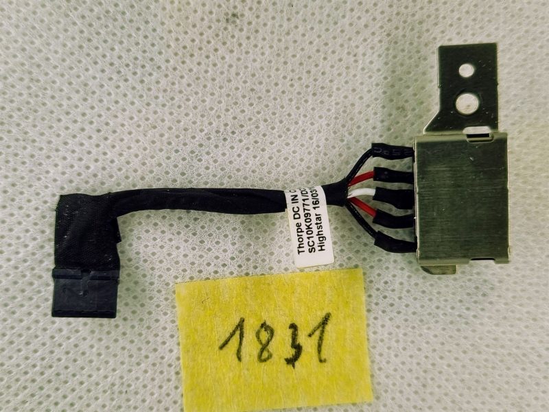 Lenovo ThinkPad T460s 14 DC In Power Jack wCable DC30100PK00 SC10K09771