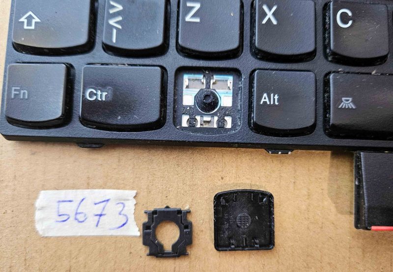 Tipke tipkovnice Lenovo ThinkPad T530 CS1285 – originalni zamjenski dijelovi za prijenosno računalo - Slika 2