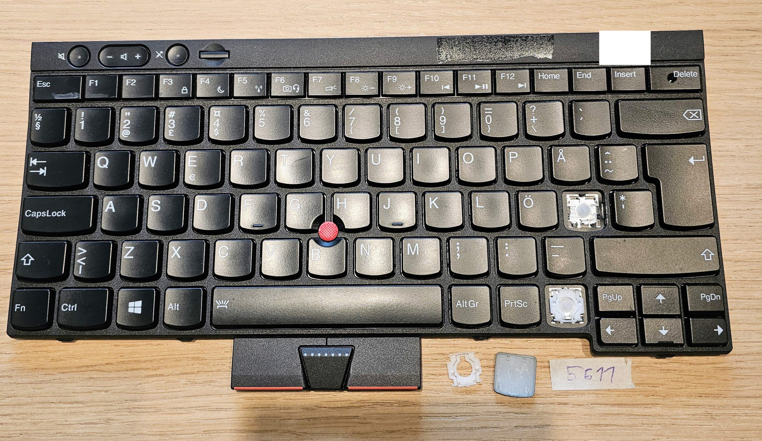 Lenovo ThinkPad X230/T430/T530 tipkovnica, zamjena tipki - (CS12L85)