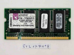 Lenovo Thinkpad X40 93P3471 512MB RAM modul - originalna zamjenska memorija