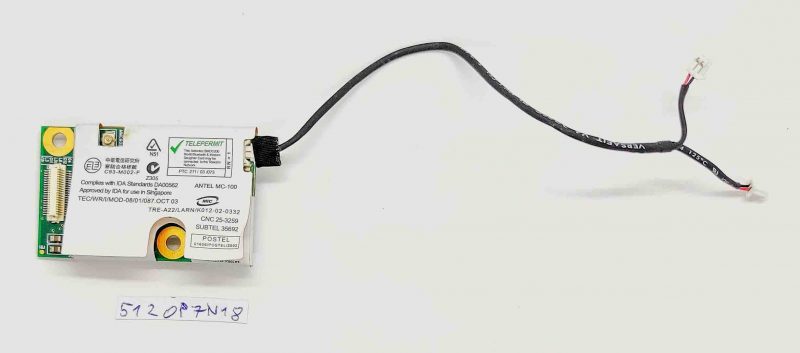 Lenovo Thinkpad X40 93P3471 - Zamjena modema za IBM ThinkPad 56k – originalni OEM dio - Slika 2