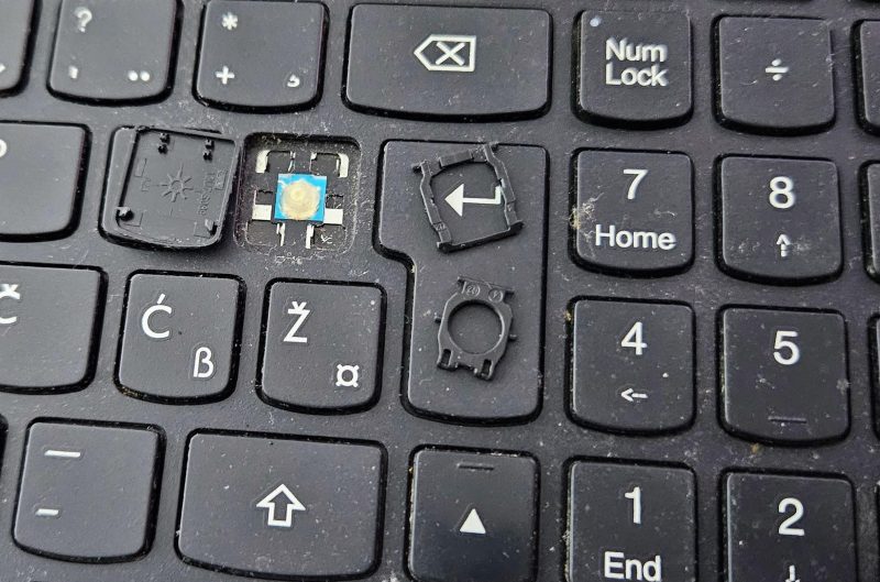 Lenovo Z50-70 75 G50-30 G50-45 G50-80 G50-70 B50 jedna tipka tipkovnice - 25214749 - Slika 2
