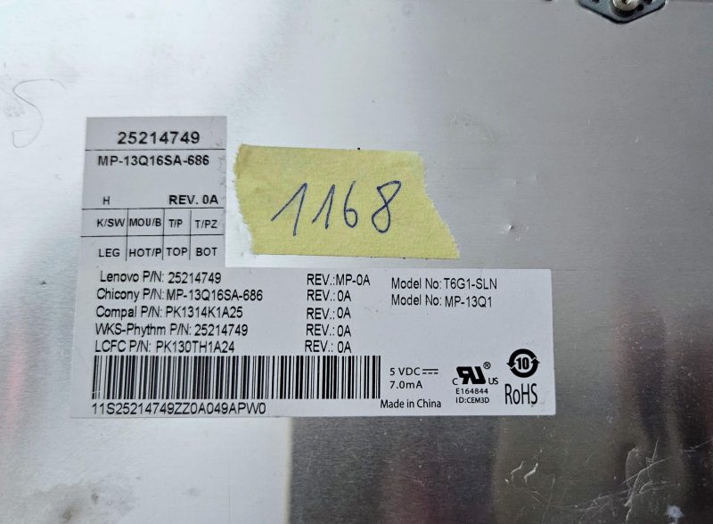 Lenovo Z50-70 75 G50-30 G50-45 G50-80 G50-70 B50 jedna tipka tipkovnice - 25214749 - Slika 3