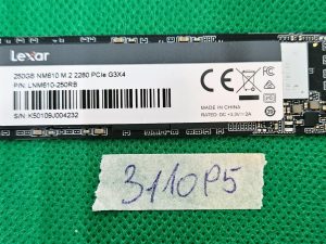 Lexar LNM610-250RB 250GB HDD - Brzi tvrdi disk za prijenosno računalo - Originalni OEM