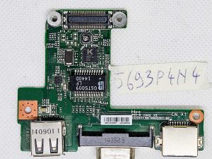 MSI GE60 2PC Apache USB VGA LAN port ploča MS-16GFA – originalni dio prijenosnog računala