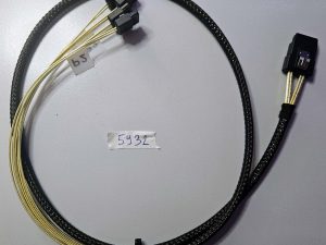 Mini SAS SFF-8087 na 4x SATA 7Pin 0,5M kabel – SSD HDD adapter – dijelovi za prijenosno računalo