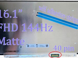 LCD zaslon za HP OMEN 16 WF Series 16.1" FHD 144Hz Matte 40 Pin, Novo