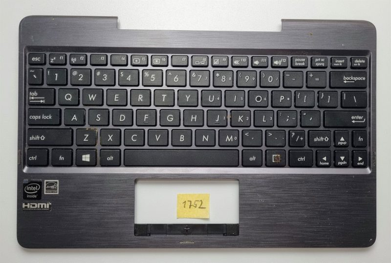 Nova Asus Transformer Book T100Ta tipkovnica s naslonom za ruku za prijenosno računalo - originalna zamjena