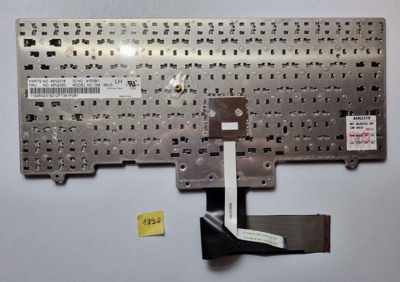45N2353 ZA Lenovo Thinkpad SL410 510 L420 L412 L520 bez pozadinskog osvjetljenja tipkovnice - Slika 2