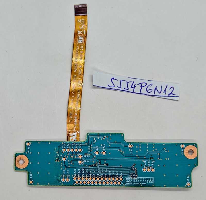 OEM Dell Latitude 5404 5414 Tipkovnica s kabelom Testirano TCI-D2S - Slika 2