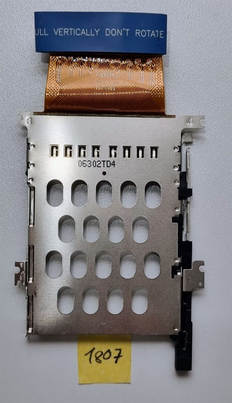 OEM Dell Latitude D620 PCMCIA Slot Cage konektor TYCO 1871169 Dio prijenosnog računala