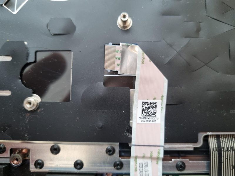 OEM Dell Latitude E5480 prijenosno računalo oslonac za dlanove Touchpad US/EN tipkovnica HUI09 A16721 - Slika 6
