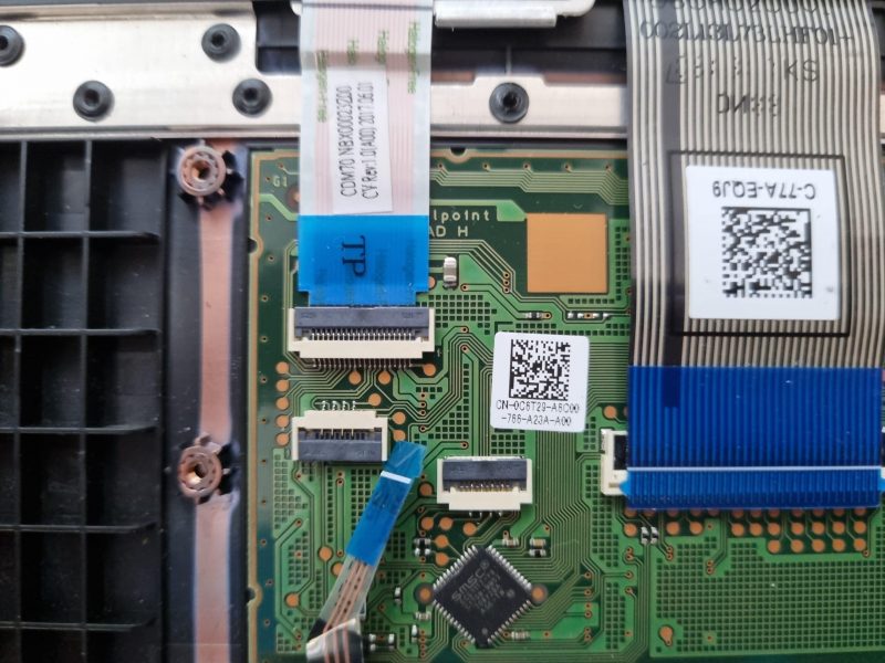 OEM Dell Latitude E5480 prijenosno računalo oslonac za dlanove Touchpad US/EN tipkovnica HUI09 A16721 - Slika 5