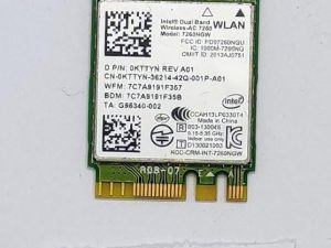 OEM Dell Precision M3800 Dual Band Wifi bežična Bluetooth kartica 7260NGW 0KTTYN