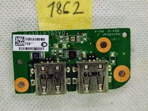 OEM ploča s dva USB priključka za Toshiba Satellite L750 - DA0BL6TB6F0