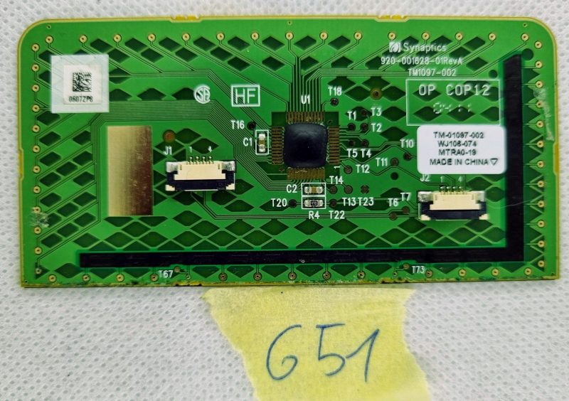 ORIGINALNI HP PROBOOK 6555B 6035B0061901 TM-01097-002 TOUCHPAD - Slika 2