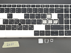 Orig HP EliteBook 850 G5 G6 755 G5 Individualna srebrna tipkovnica s pozadinskim osvjetljenjem L14366-001 | Slovenski izgled | OEM zamjena