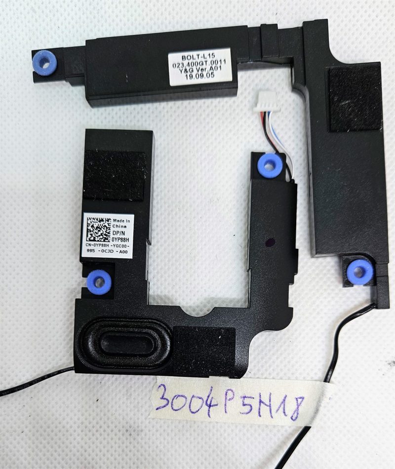 Par originalnih Dell Latitude 3500 unutarnjih audio zvučnika 0YP88H - originalni dijelovi za prijenosna računala