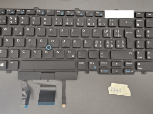 Originalna tipkovnica za Dell Latitude 5580 02R2P6 | QWERTZ izgled | SAD | Dijelovi prijenosnog računala