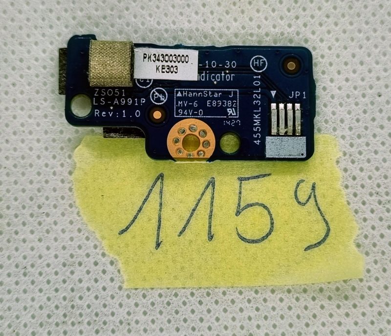 PLOČA GUMB ZA UKLJUČIVANJE HP 15-G 15-R 15-S 15-H 250 G3 255 G3 LS-A991P GUMB GUMB