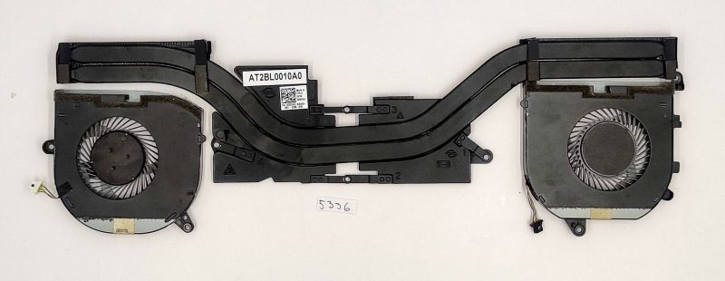 Precision 5530 CPU ventilator & Hladnjak AT2BL0010A0 - Originalni zamjenski dijelovi