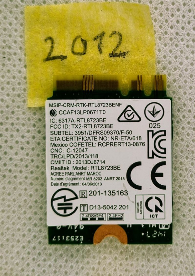 Realtek RTL8723BE T77H535.00 20-200570 Wi-Fi kartica bežične ploče - pouzdano povezivanje! - Slika 2