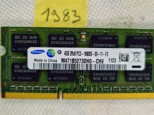 SAMSUNG 4GB M471B5273DH0-CH9 DDR3 4GB 2Rx8 PC3 10600S RAM za prijenosno računalo 4GB - Poboljšajte performanse vašeg prijenosnog računala!