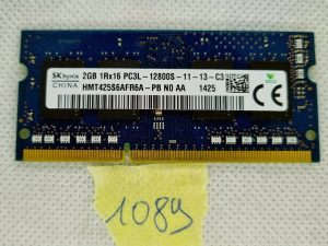 SK hynix HMT425S6AFR6A-PB 2GB PC3L-12800 1600Mhz DDR3L 204Pin SO-DIMM