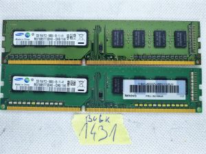 2 X Samsung 2GB PC3-10600U-09-11-A1 RAM memorija stolnog računala (M378B5773DH0-CH9)