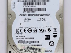 Seagate Momentus Thin 500GB tvrdi disk PN CP602726-01 za dijelove prijenosnog računala Fujitsu LifeBook AH552