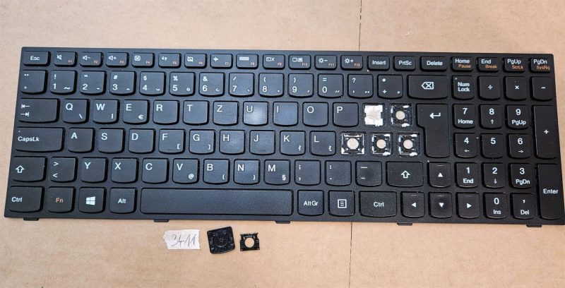 Pojedinačne tipke tipkovnice za Lenovo G50 G50-30 G50-45 G50-70 G50-75 G50-80 B50 B50-30 B50-45 B50-70 - originalni zamjenski ključ