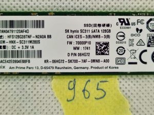 Sk Hynix SC311 128 GB SATA SSD M.2 06HG72