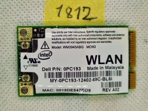 Sony Vaio PCG-8W1M WLAN Wi-Fi map modul WM3945ABG 0151-06-2198 - originalna zamjena