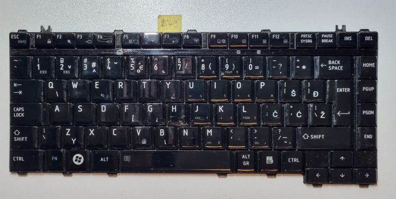 Toshiba Satellite A300 (A300-201) Njemačka tipkovnica 9J.N9082 - Originalna i pouzdana!