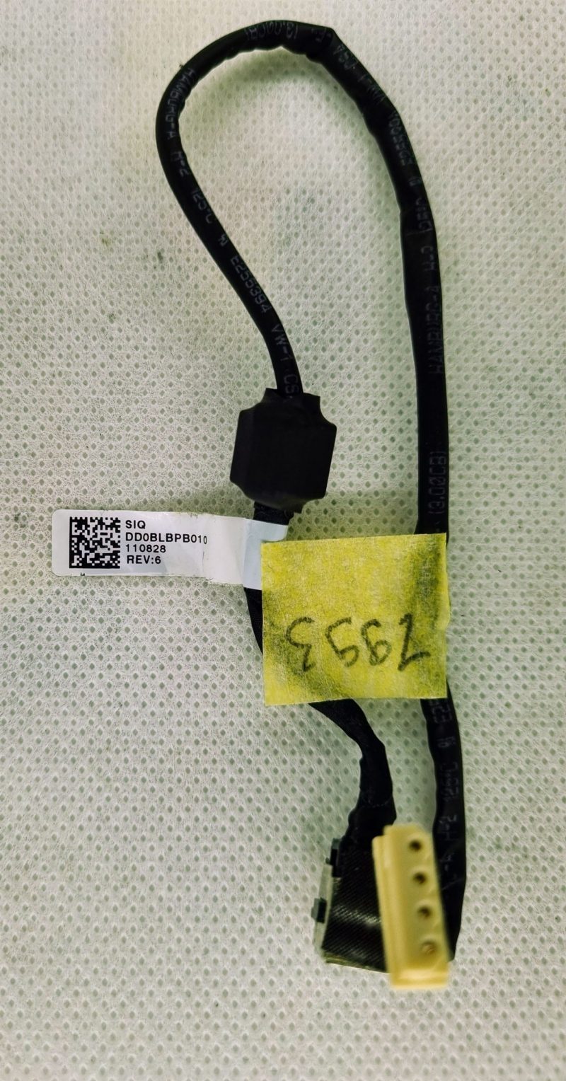 Toshiba Satellite L750 L770 L775 DC-In konektorski kabel DD0BLBPB010 OEM